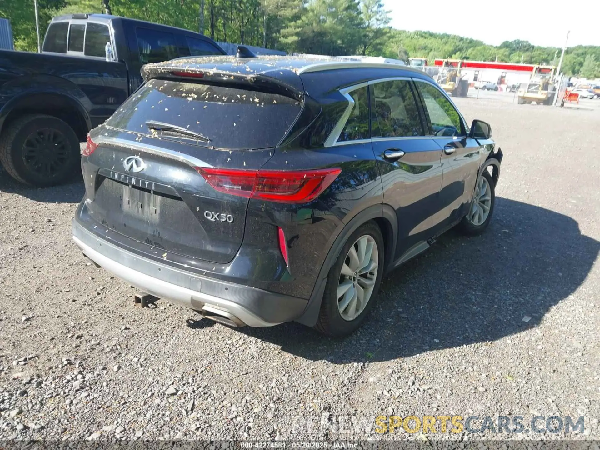 4 fotografías del automóvil dañado 3PCAJ5M32KF123757 INFINITI QX50 2019