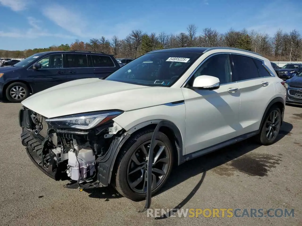1 fotografías del automóvil dañado 3PCAJ5M32KF126917 INFINITI QX50 2019
