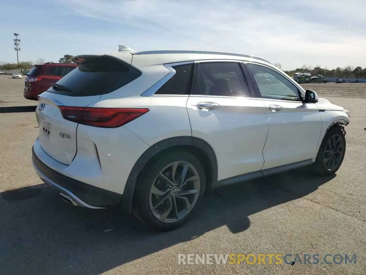 3 fotografías del automóvil dañado 3PCAJ5M32KF126917 INFINITI QX50 2019