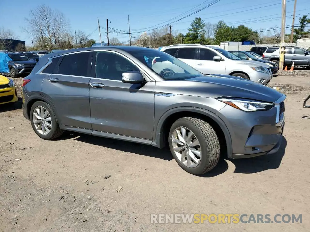 4 fotografías del automóvil dañado 3PCAJ5M32KF132992 INFINITI QX50 2019