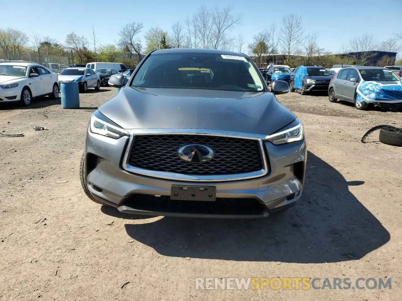 5 fotografías del automóvil dañado 3PCAJ5M32KF132992 INFINITI QX50 2019