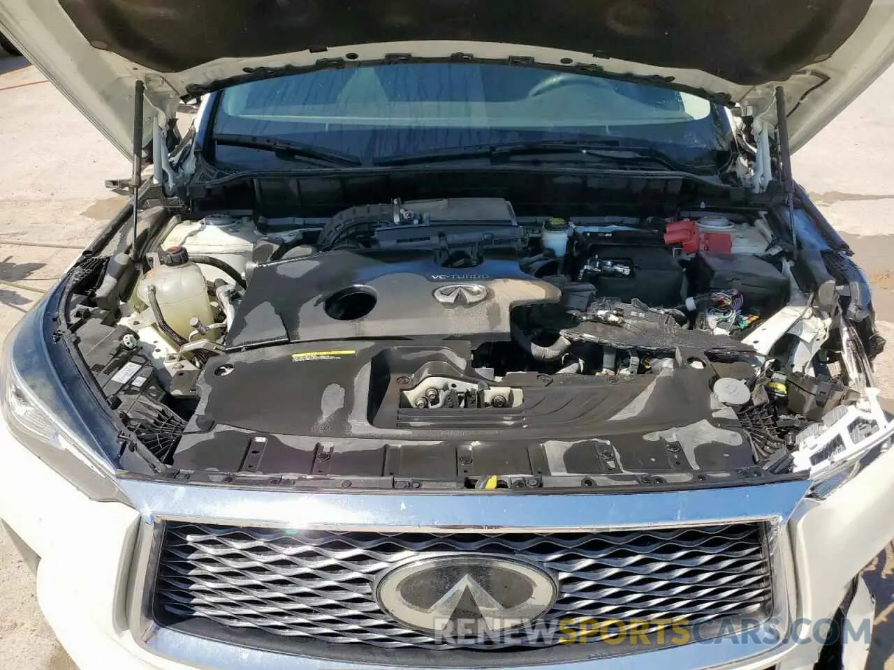 14 fotografías del automóvil dañado 3PCAJ5M32KF146620 INFINITI QX50 2019