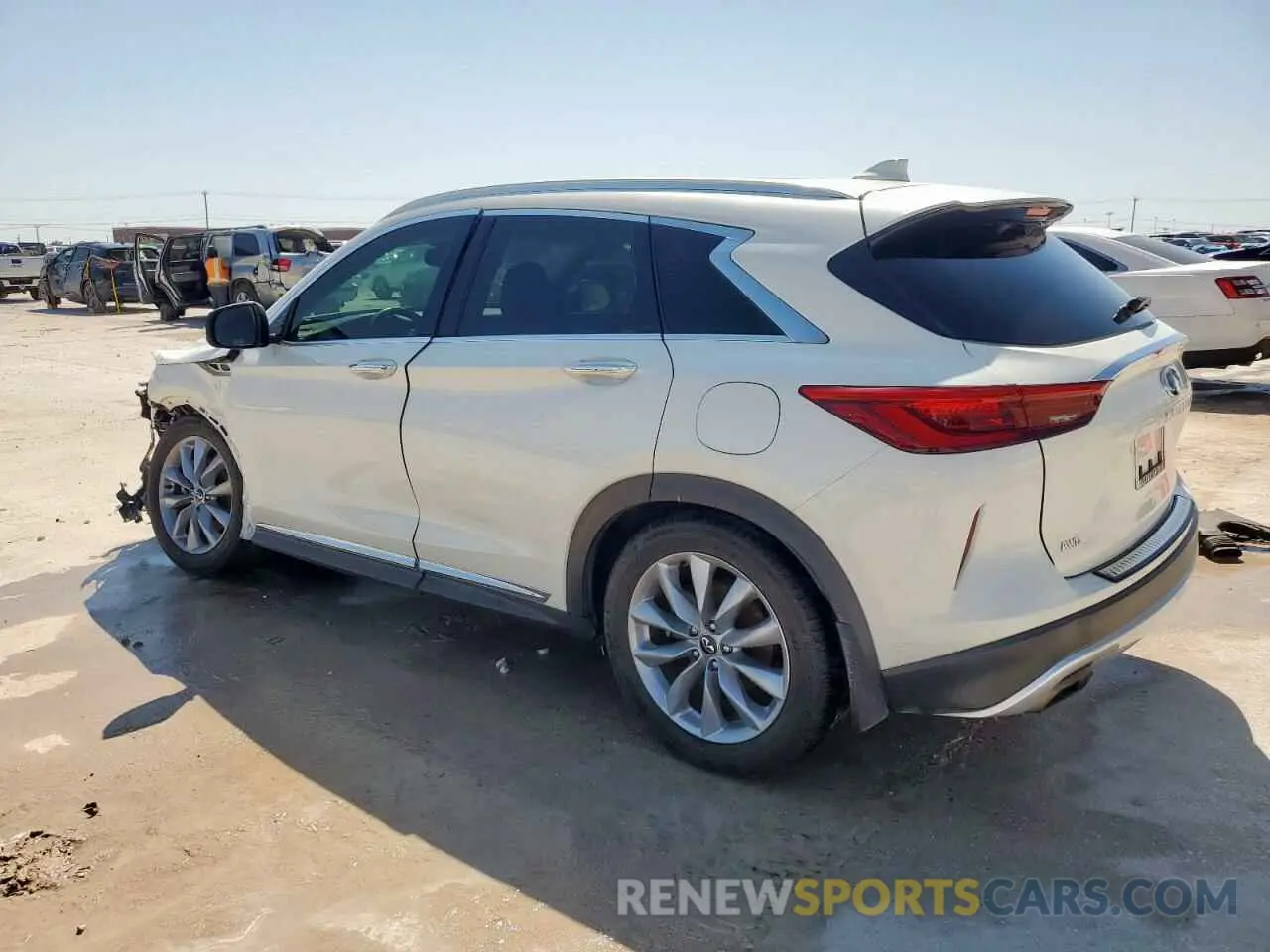 2 fotografías del automóvil dañado 3PCAJ5M32KF146620 INFINITI QX50 2019
