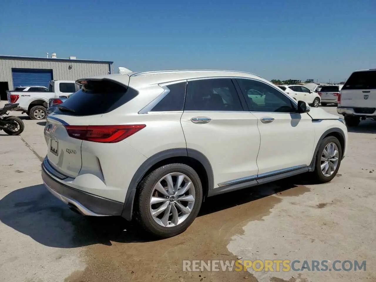 4 fotografías del automóvil dañado 3PCAJ5M32KF146620 INFINITI QX50 2019