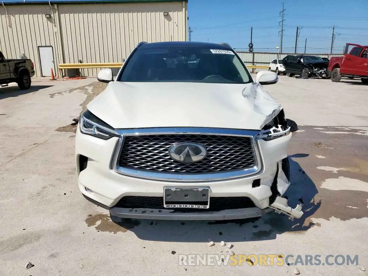 6 fotografías del automóvil dañado 3PCAJ5M32KF146620 INFINITI QX50 2019