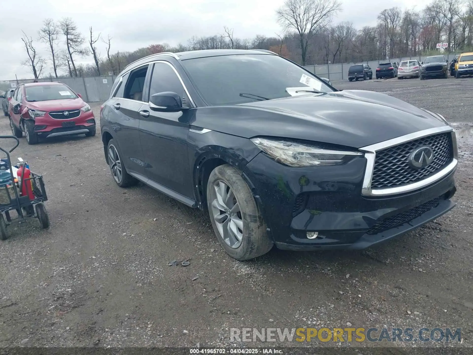 1 fotografías del automóvil dañado 3PCAJ5M32KF147444 INFINITI QX50 2019