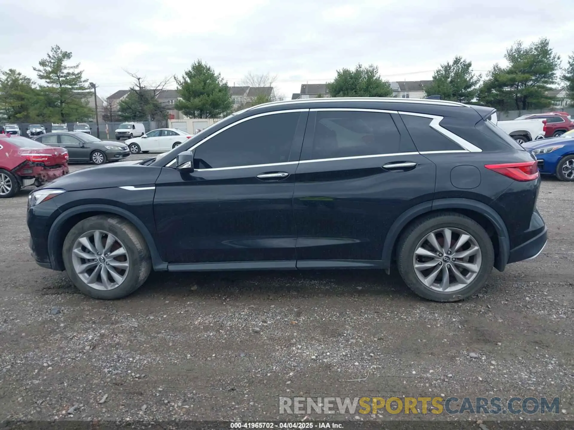 14 fotografías del automóvil dañado 3PCAJ5M32KF147444 INFINITI QX50 2019