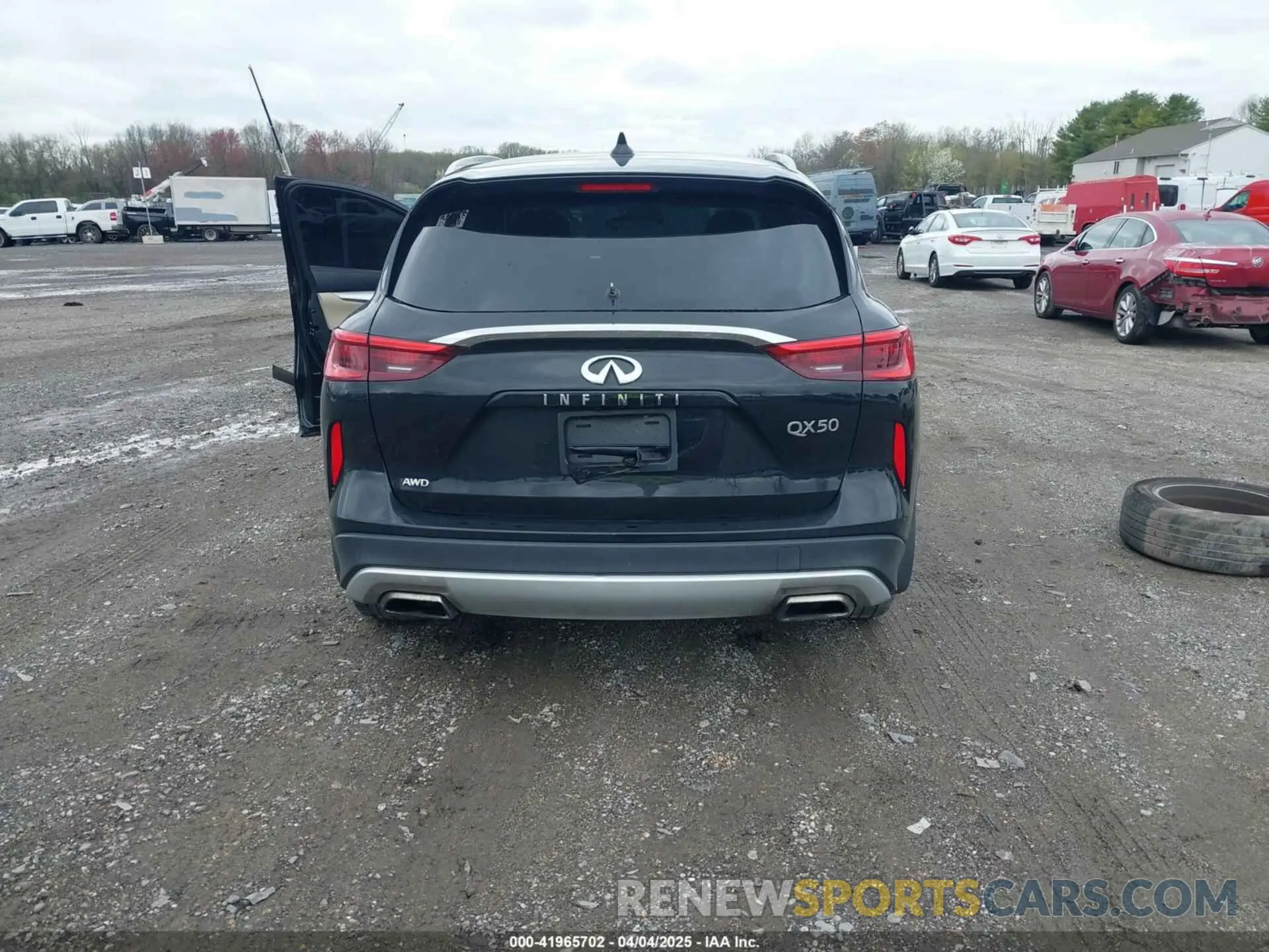 16 fotografías del automóvil dañado 3PCAJ5M32KF147444 INFINITI QX50 2019