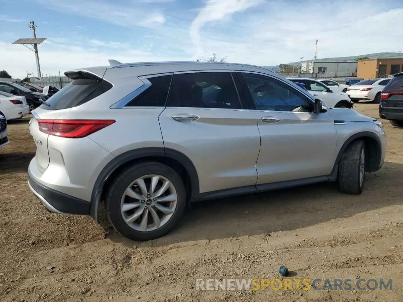 3 fotografías del automóvil dañado 3PCAJ5M33KF124142 INFINITI QX50 2019