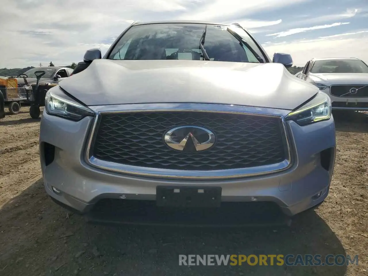 5 fotografías del automóvil dañado 3PCAJ5M33KF124142 INFINITI QX50 2019
