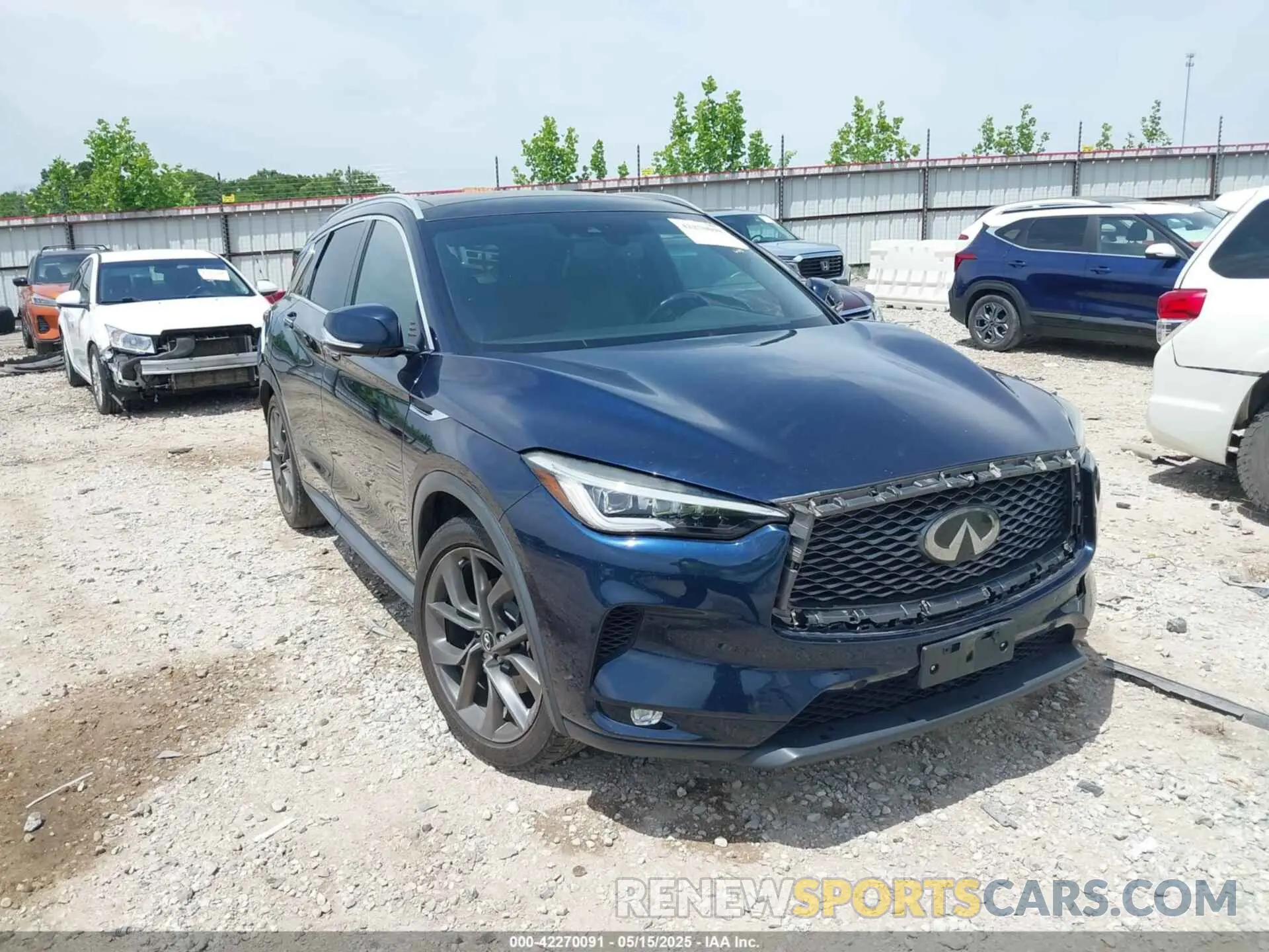 1 fotografías del automóvil dañado 3PCAJ5M35KF100263 INFINITI QX50 2019