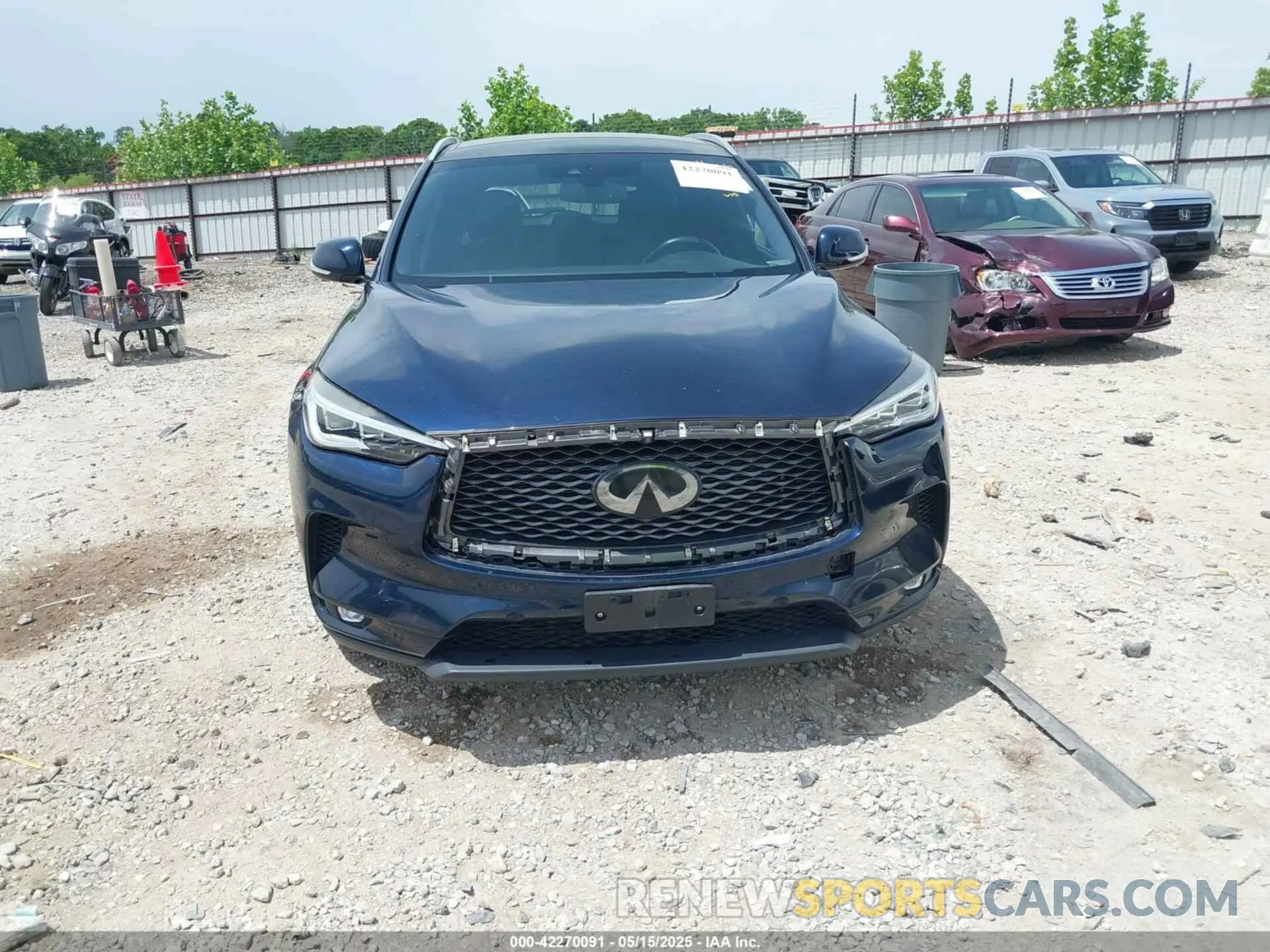 12 fotografías del automóvil dañado 3PCAJ5M35KF100263 INFINITI QX50 2019