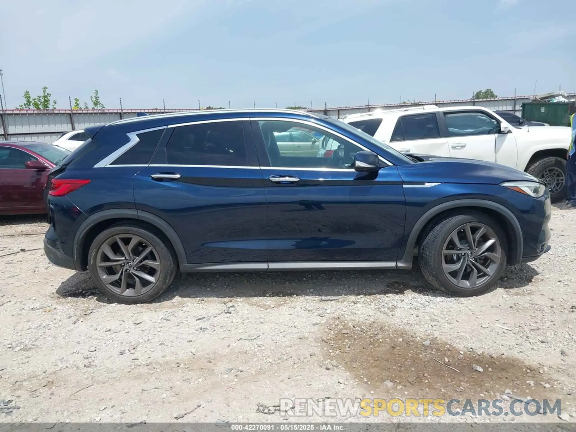 13 fotografías del automóvil dañado 3PCAJ5M35KF100263 INFINITI QX50 2019