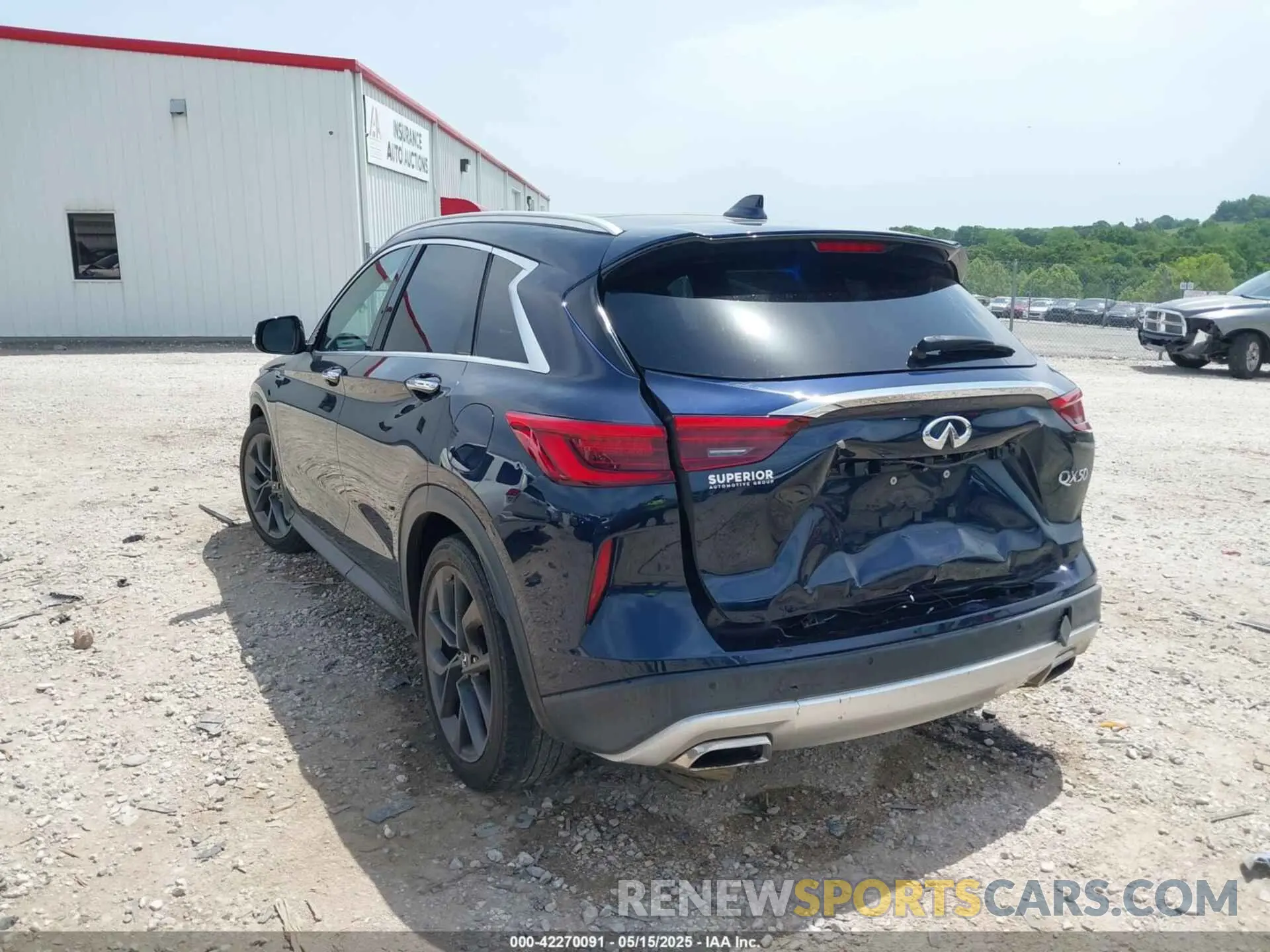 3 fotografías del automóvil dañado 3PCAJ5M35KF100263 INFINITI QX50 2019