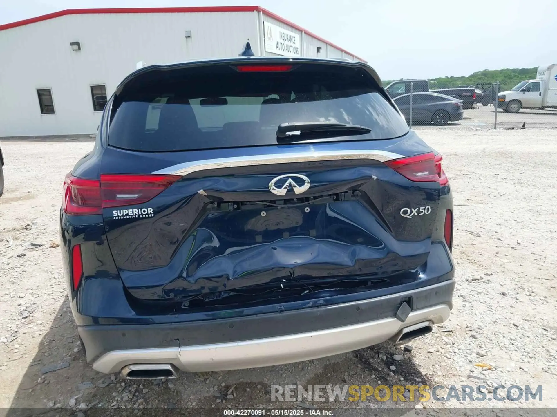 6 fotografías del automóvil dañado 3PCAJ5M35KF100263 INFINITI QX50 2019