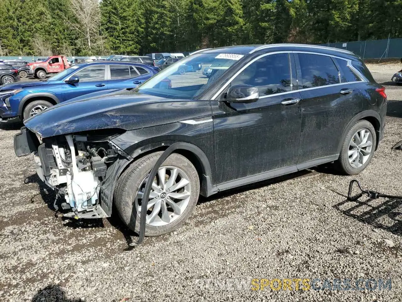 1 fotografías del automóvil dañado 3PCAJ5M35KF144618 INFINITI QX50 2019