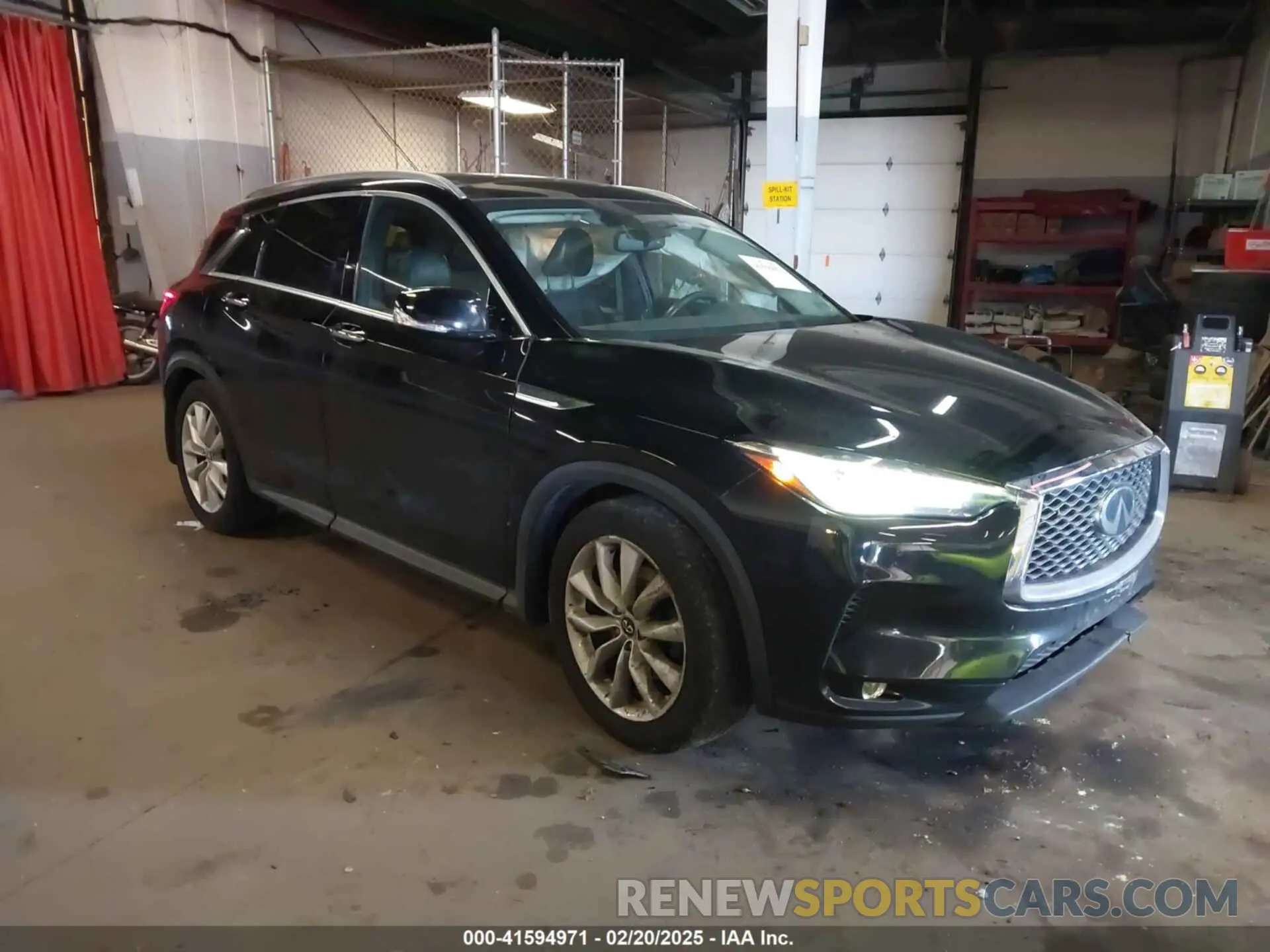 1 fotografías del automóvil dañado 3PCAJ5M36KF106542 INFINITI QX50 2019