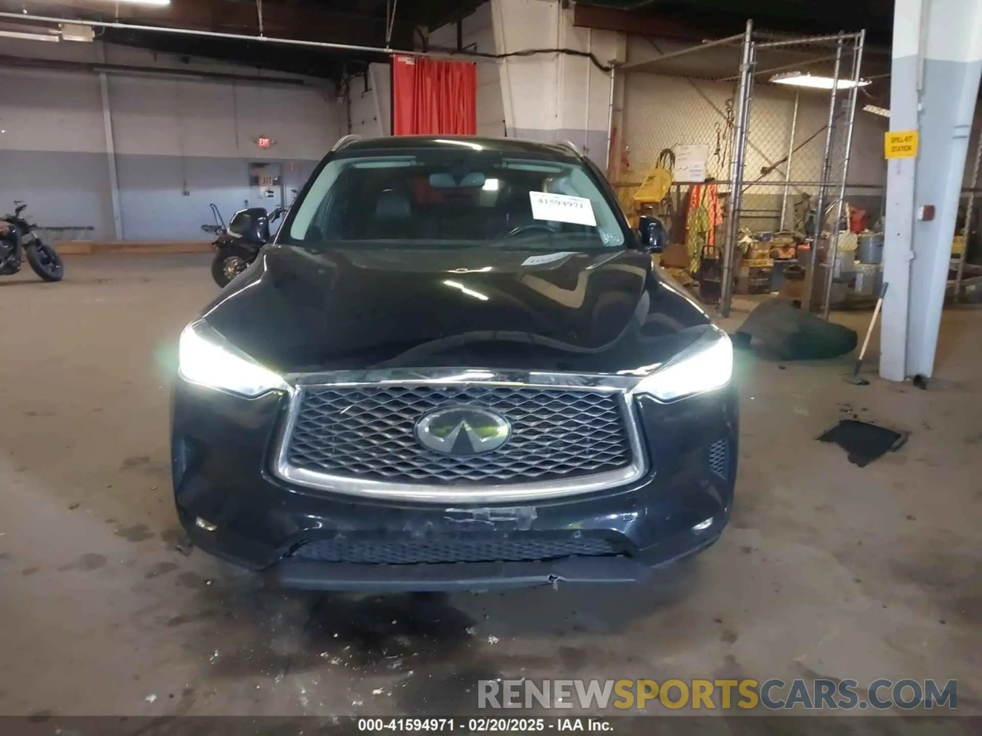 12 fotografías del automóvil dañado 3PCAJ5M36KF106542 INFINITI QX50 2019