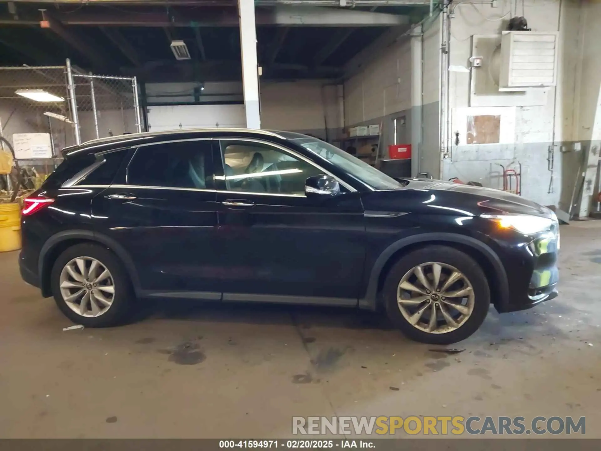 13 fotografías del automóvil dañado 3PCAJ5M36KF106542 INFINITI QX50 2019