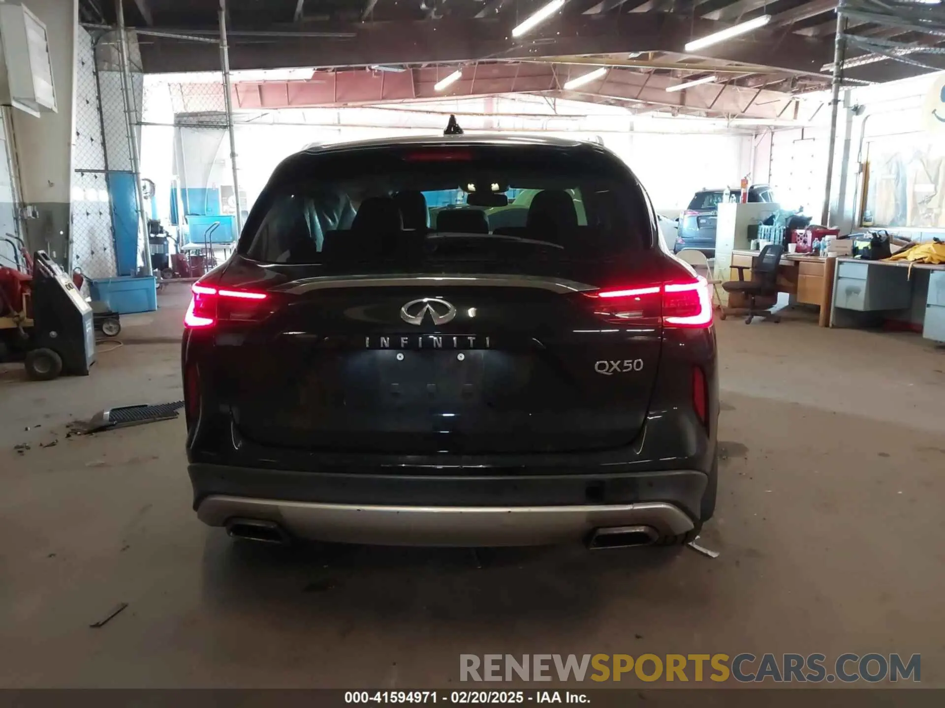 16 fotografías del automóvil dañado 3PCAJ5M36KF106542 INFINITI QX50 2019