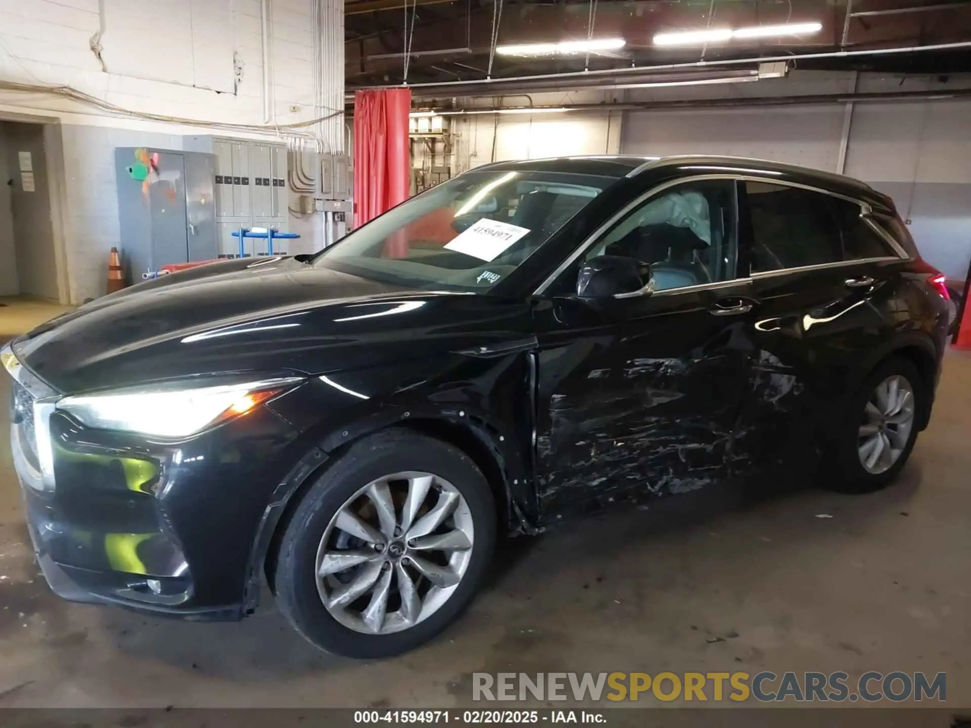 6 fotografías del automóvil dañado 3PCAJ5M36KF106542 INFINITI QX50 2019