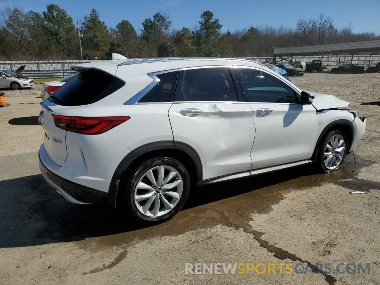3 fotografías del automóvil dañado 3PCAJ5M37KF100913 INFINITI QX50 2019