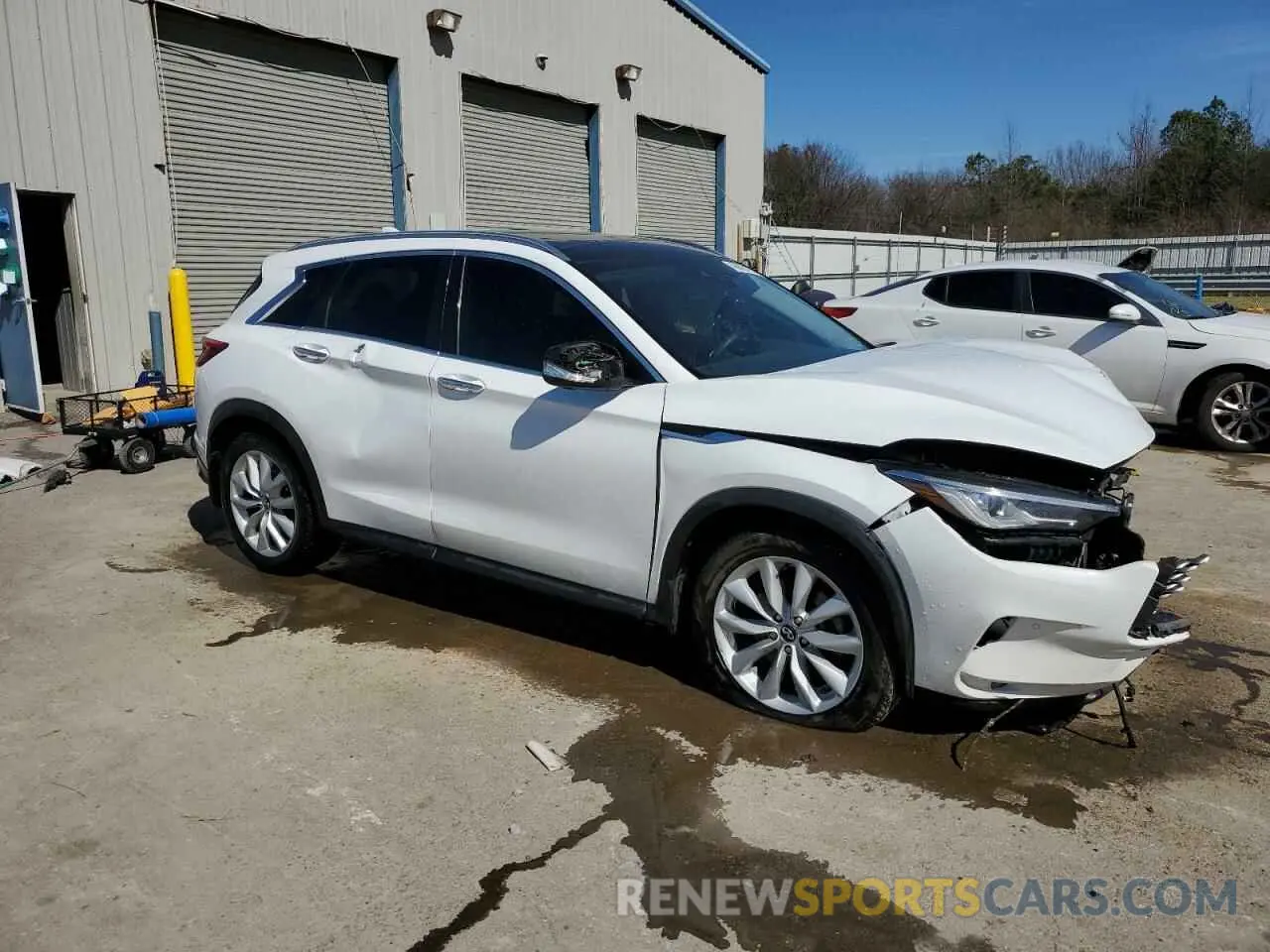 4 fotografías del automóvil dañado 3PCAJ5M37KF100913 INFINITI QX50 2019