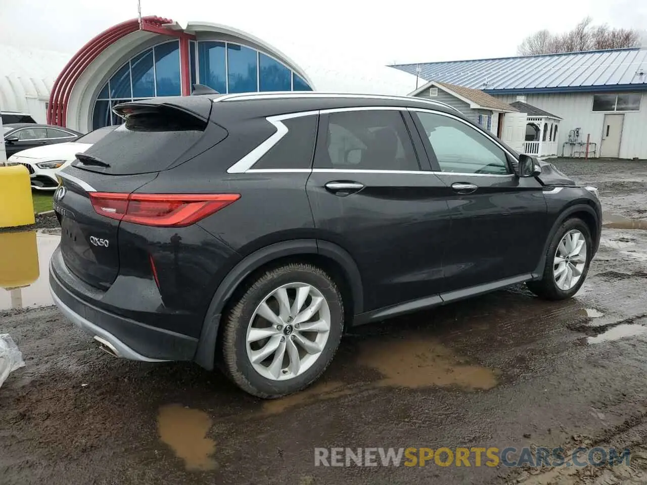 3 fotografías del automóvil dañado 3PCAJ5M37KF118487 INFINITI QX50 2019