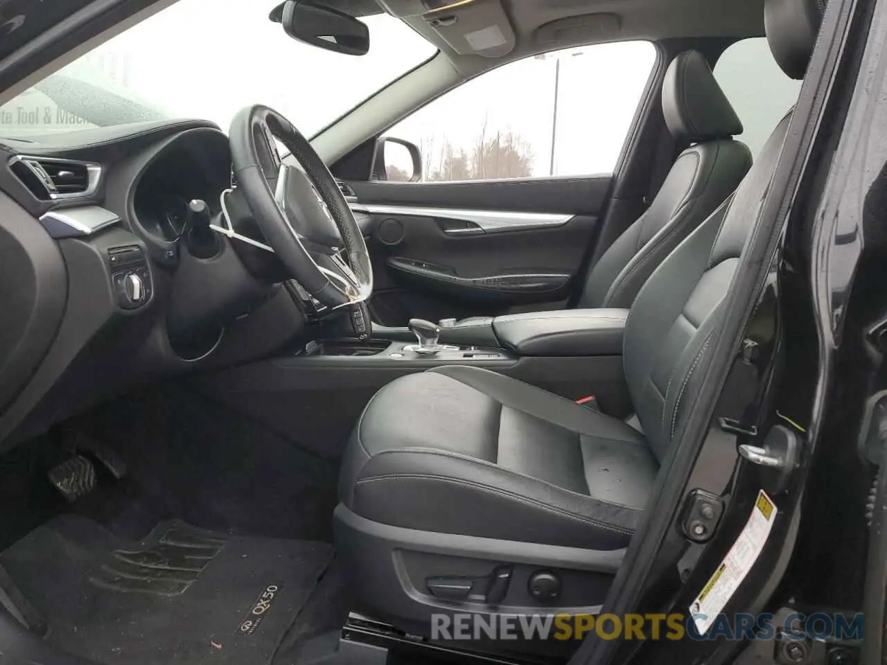 7 fotografías del automóvil dañado 3PCAJ5M37KF118487 INFINITI QX50 2019