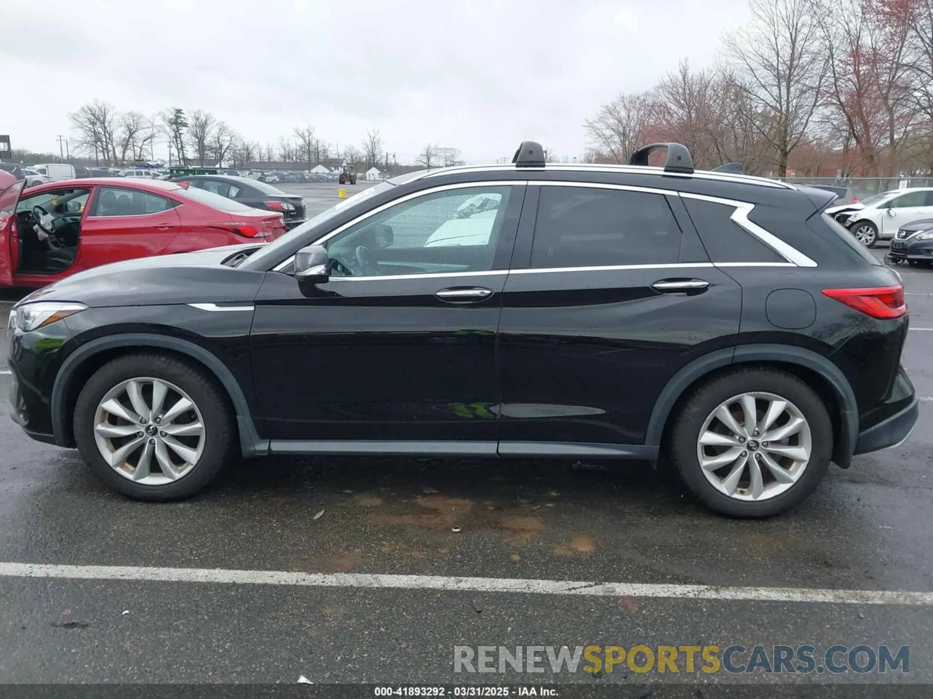 14 fotografías del automóvil dañado 3PCAJ5M37KF120899 INFINITI QX50 2019
