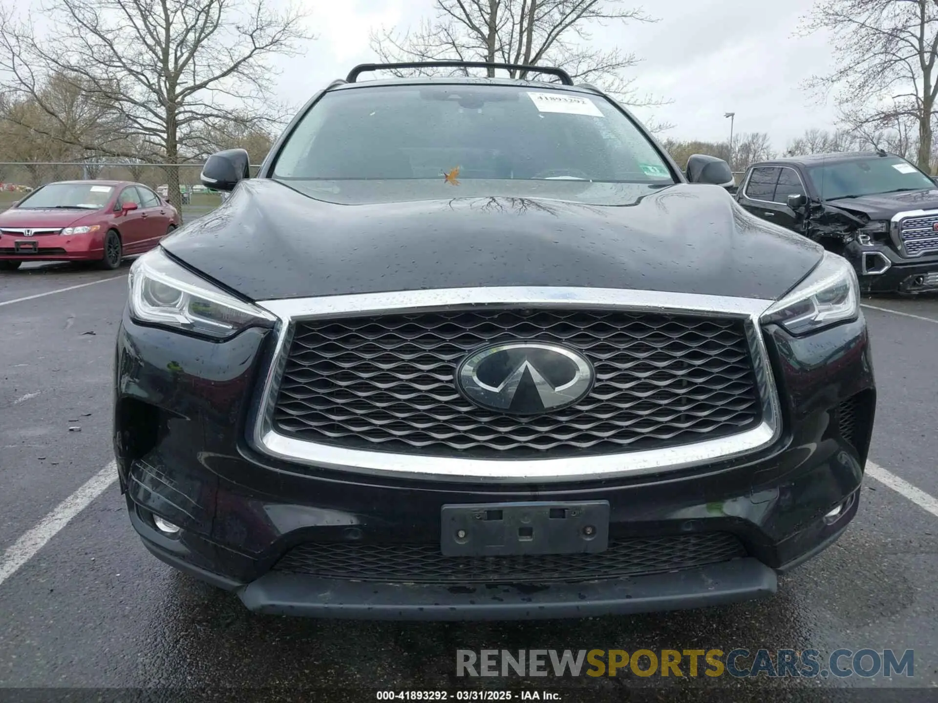 6 fotografías del automóvil dañado 3PCAJ5M37KF120899 INFINITI QX50 2019