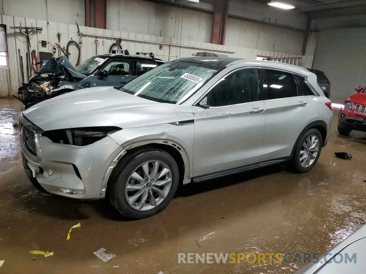 1 fotografías del automóvil dañado 3PCAJ5M37KF128971 INFINITI QX50 2019