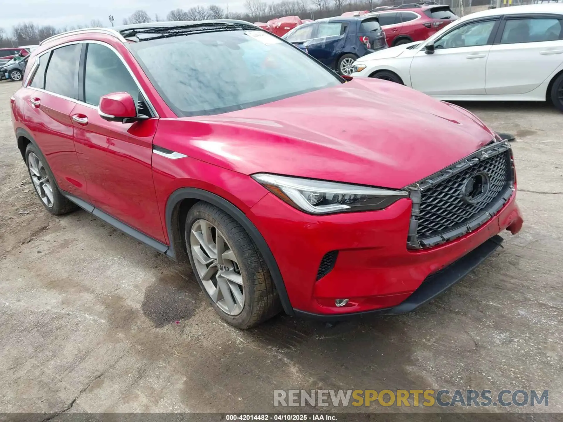 1 fotografías del automóvil dañado 3PCAJ5M37KF130395 INFINITI QX50 2019