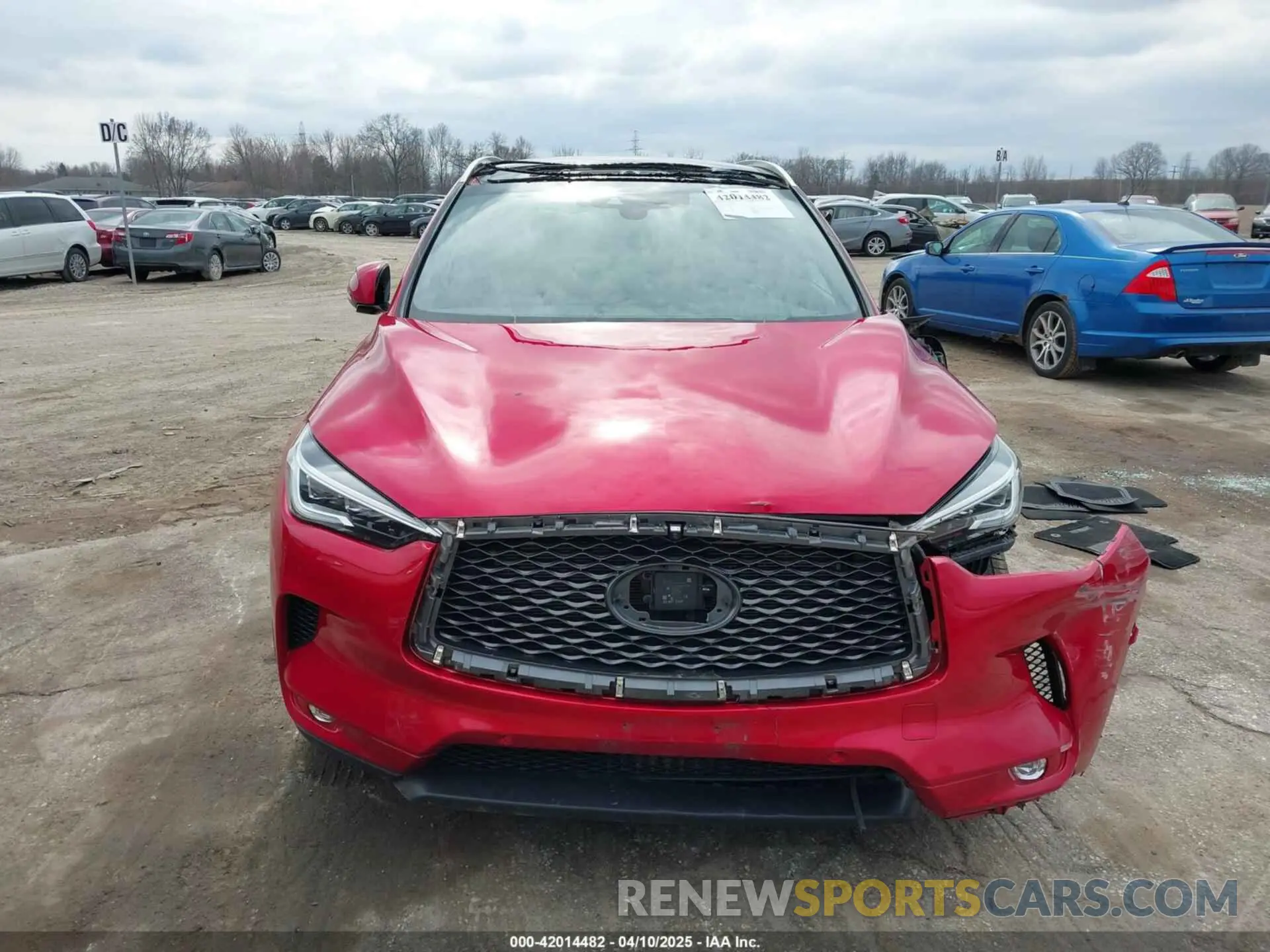 12 fotografías del automóvil dañado 3PCAJ5M37KF130395 INFINITI QX50 2019