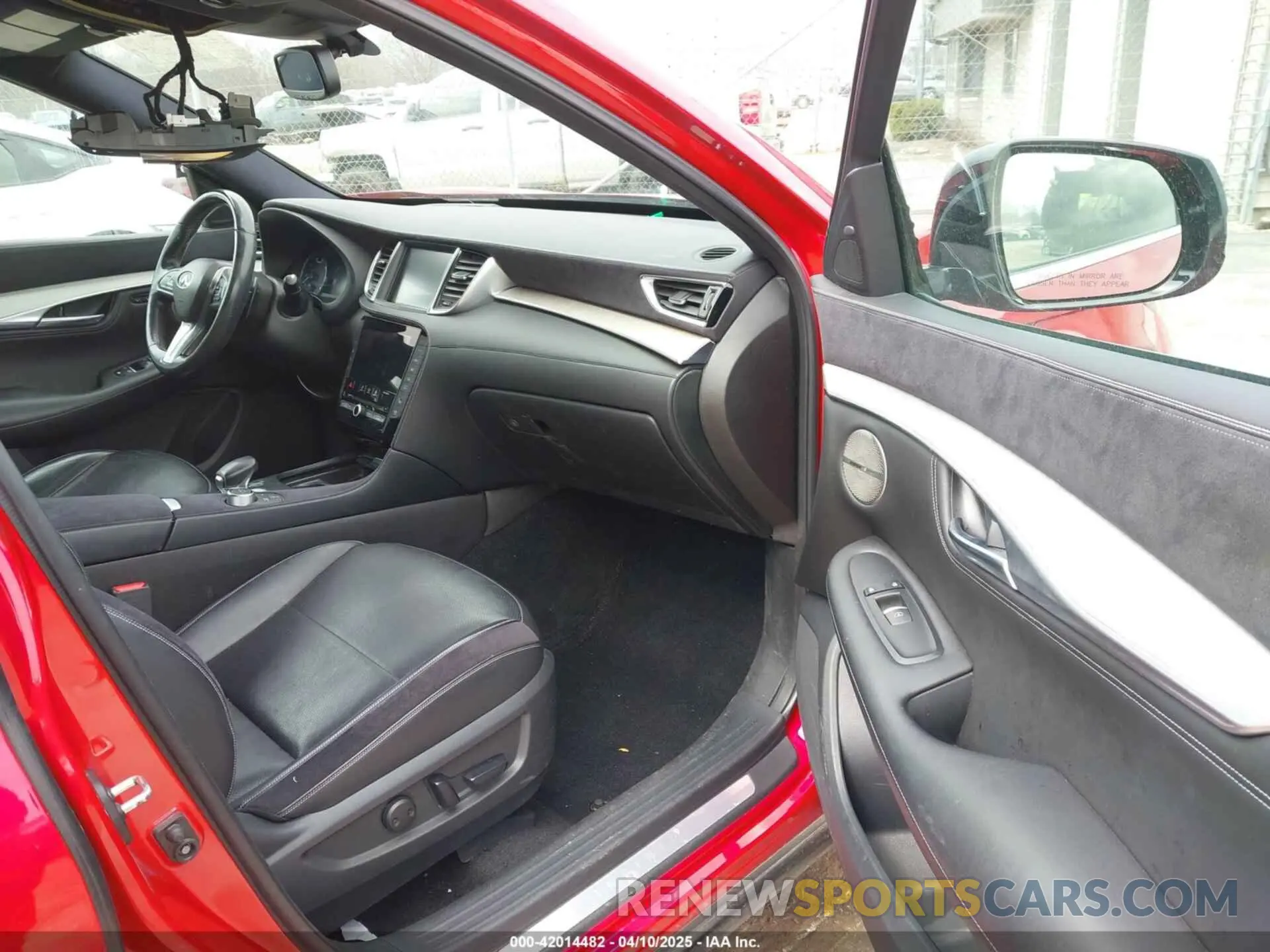 5 fotografías del automóvil dañado 3PCAJ5M37KF130395 INFINITI QX50 2019