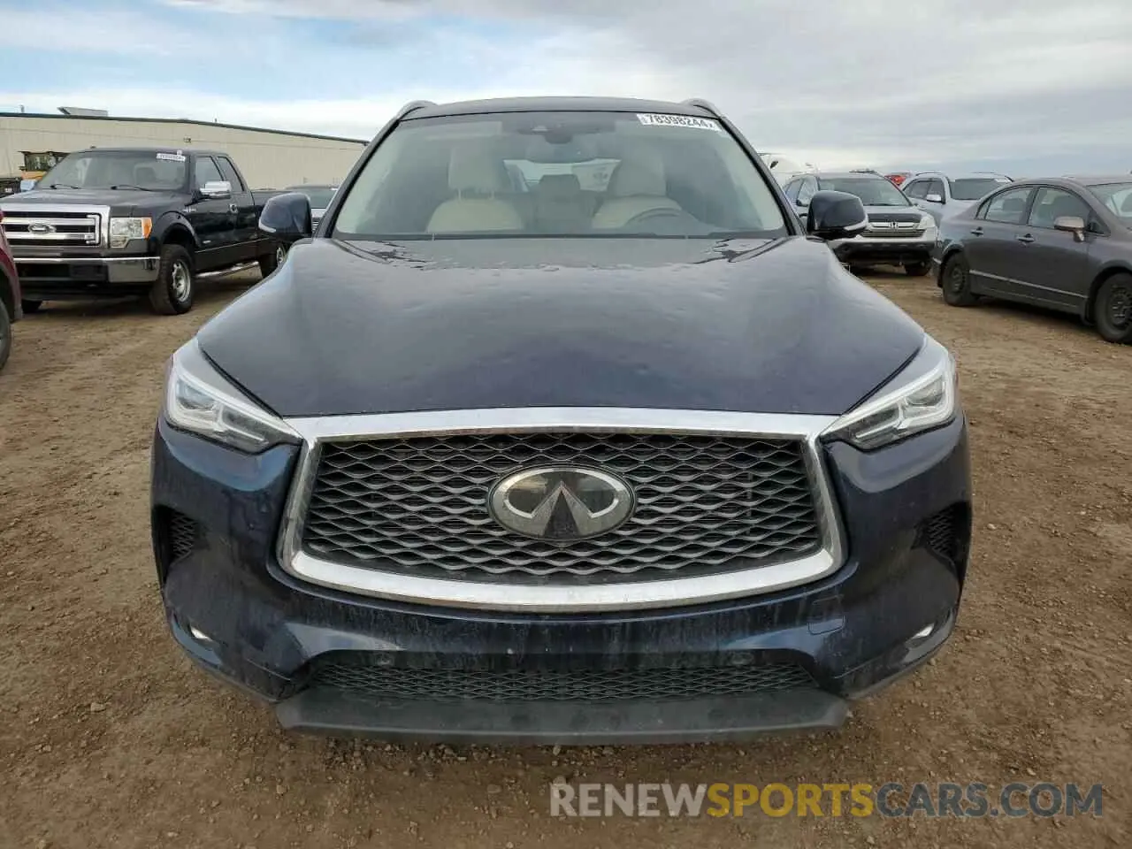 5 fotografías del automóvil dañado 3PCAJ5M37KF141851 INFINITI QX50 2019