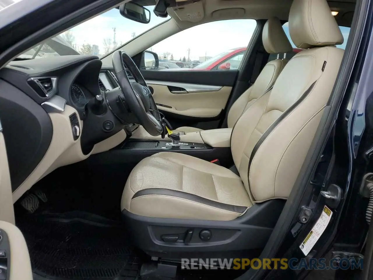 7 fotografías del automóvil dañado 3PCAJ5M37KF141851 INFINITI QX50 2019
