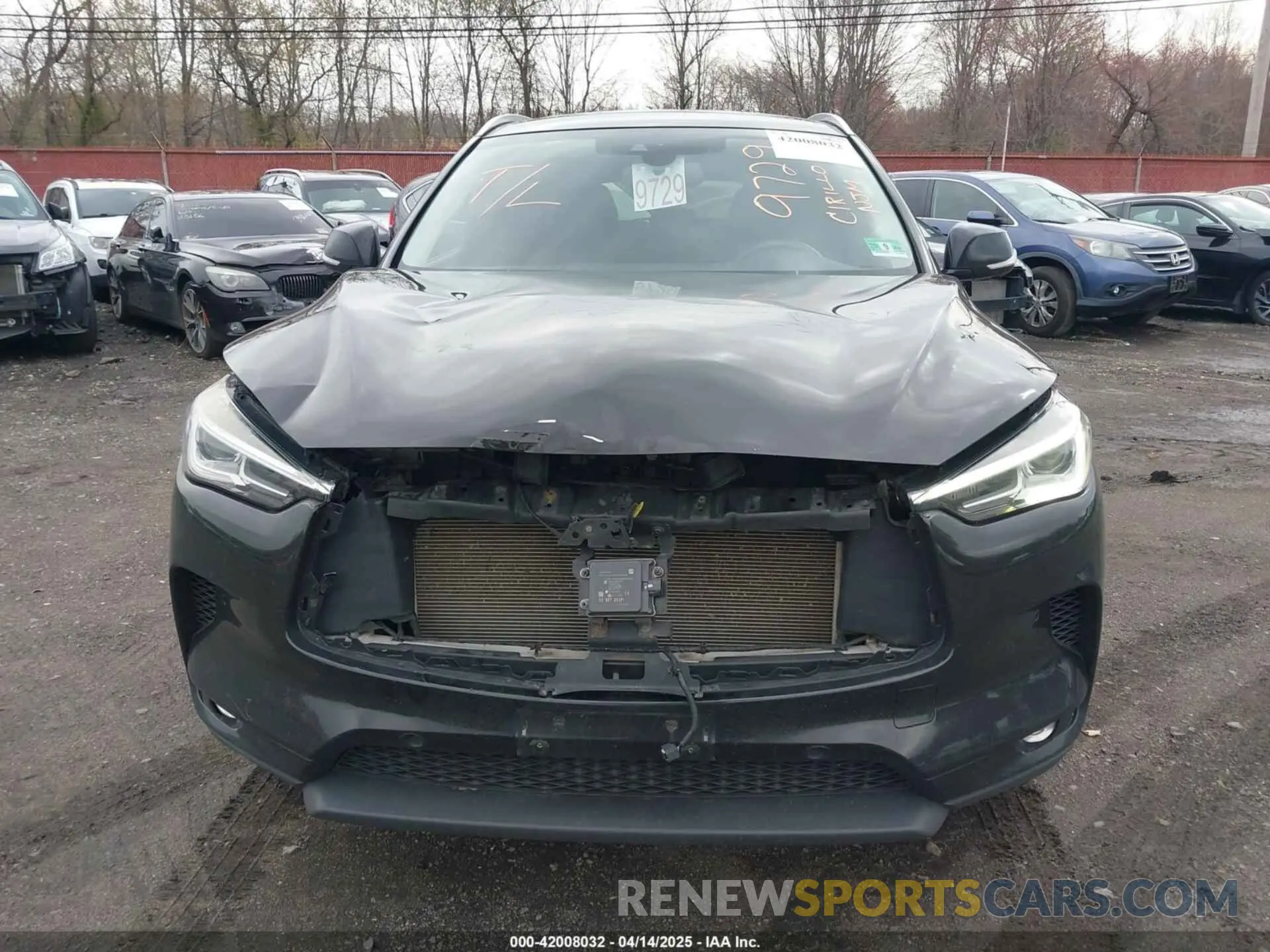 12 fotografías del automóvil dañado 3PCAJ5M38KF116554 INFINITI QX50 2019