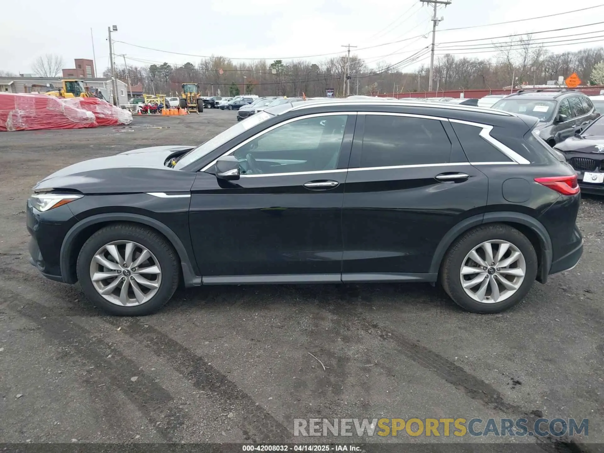 14 fotografías del automóvil dañado 3PCAJ5M38KF116554 INFINITI QX50 2019