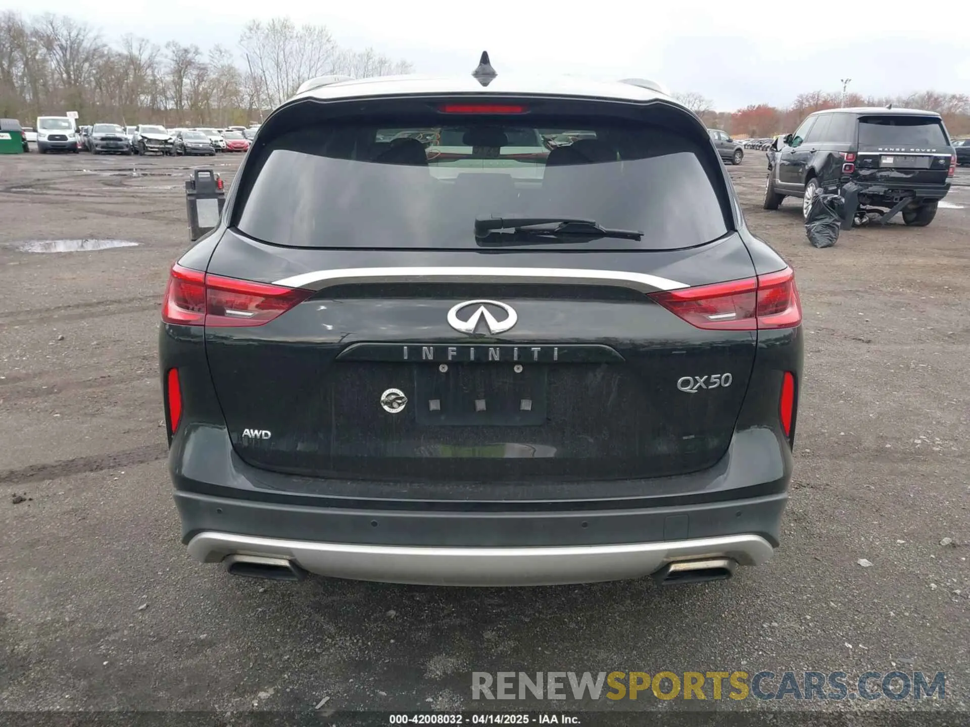 16 fotografías del automóvil dañado 3PCAJ5M38KF116554 INFINITI QX50 2019