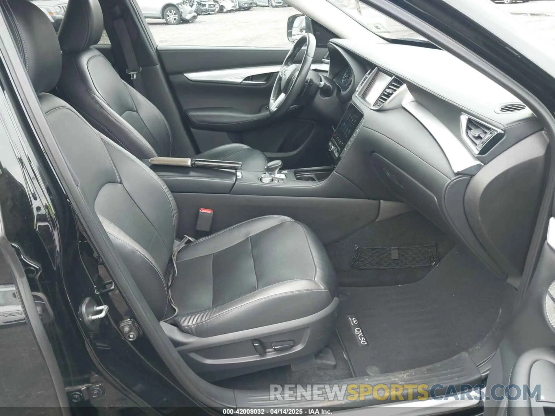 5 fotografías del automóvil dañado 3PCAJ5M38KF116554 INFINITI QX50 2019