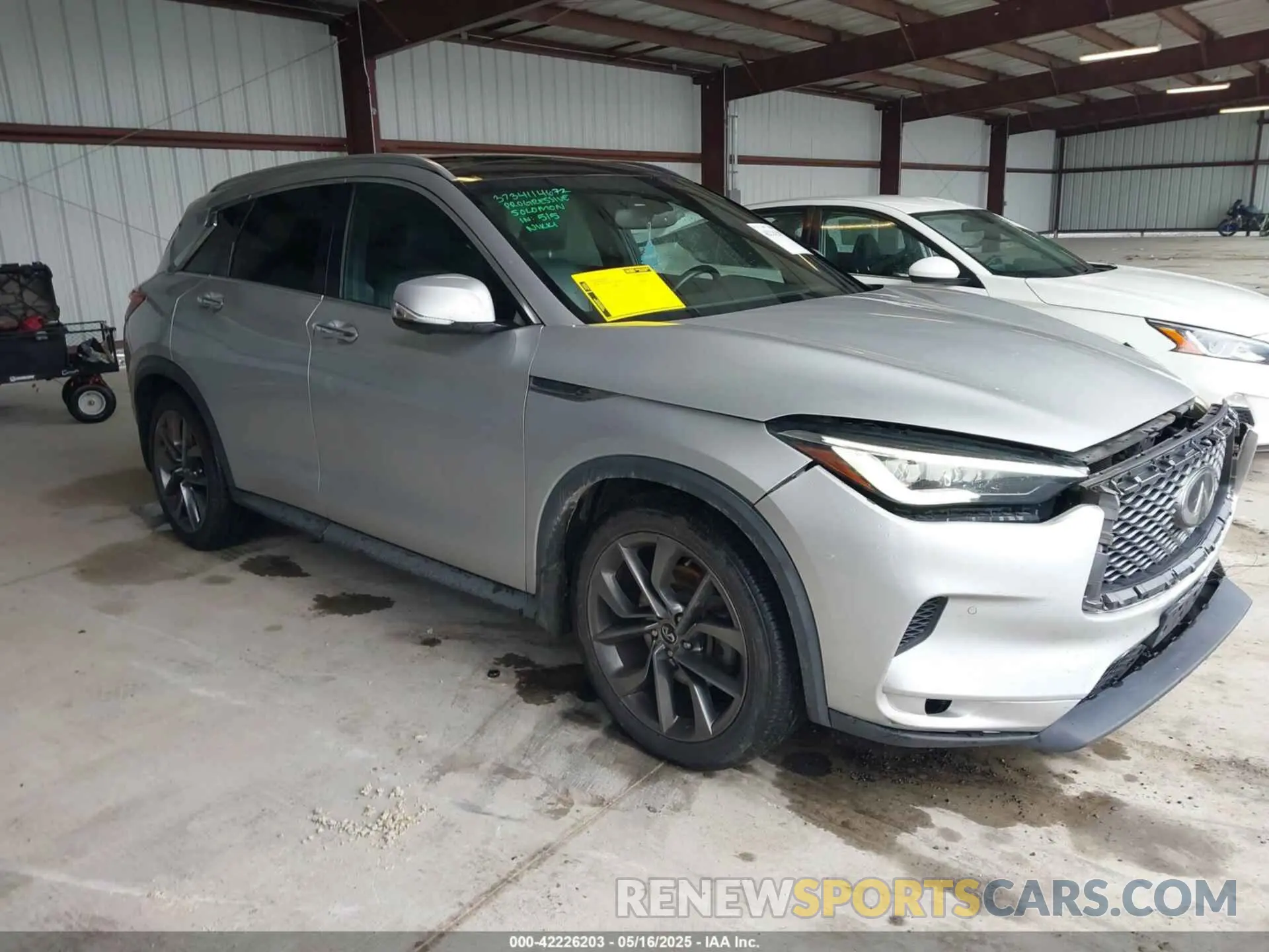 1 fotografías del automóvil dañado 3PCAJ5M39KF132911 INFINITI QX50 2019