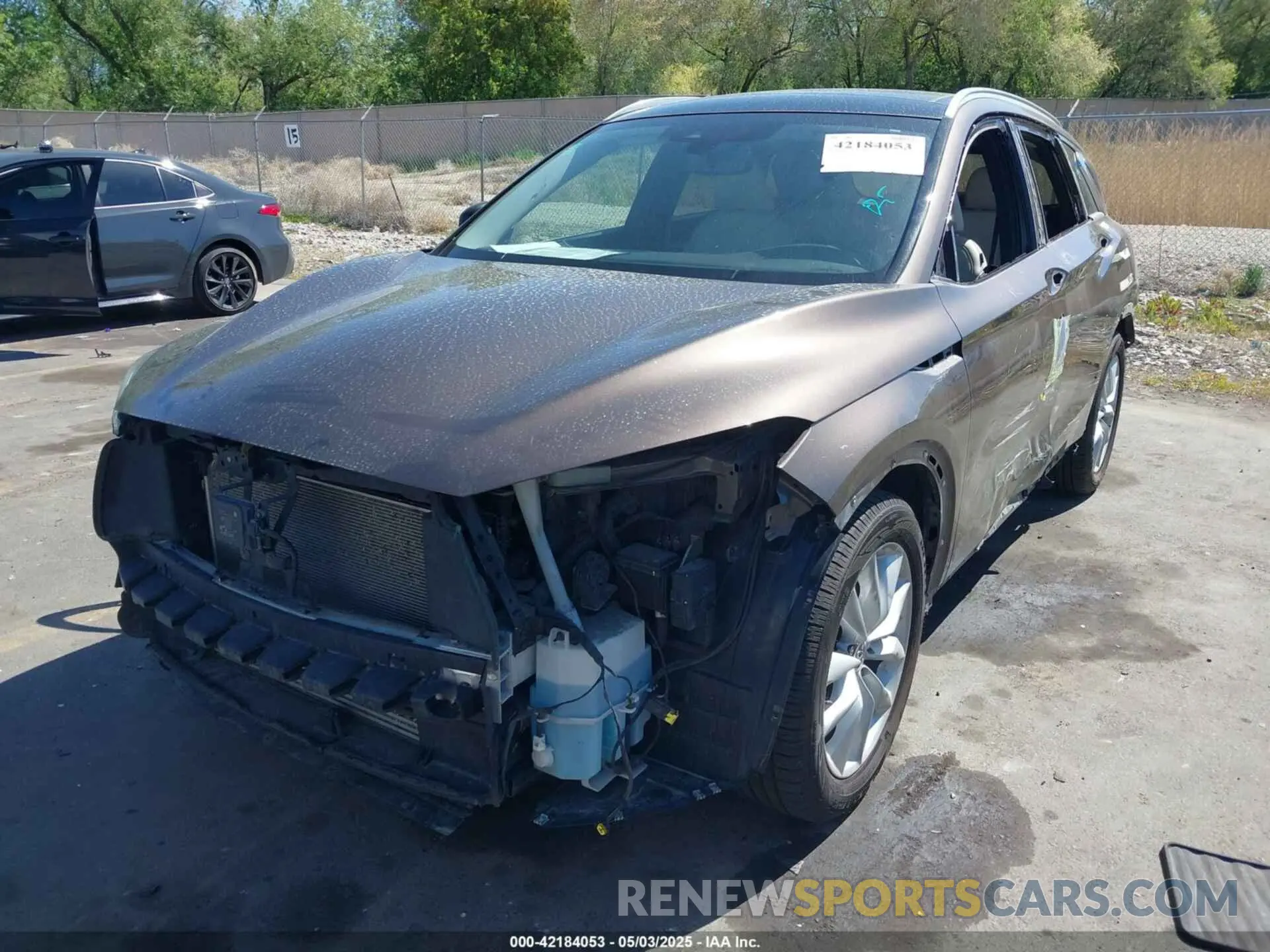 6 fotografías del automóvil dañado 3PCAJ5M3XKF107256 INFINITI QX50 2019