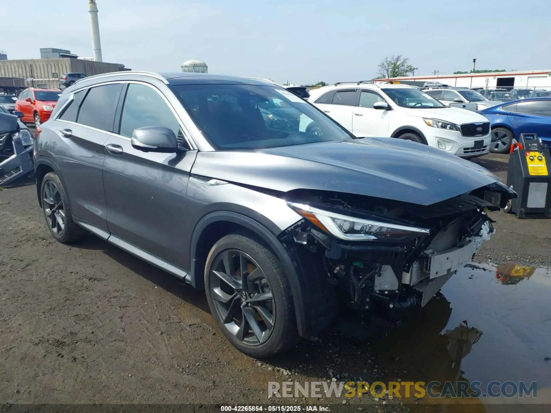 1 fotografías del automóvil dañado 3PCAJ5M3XKF114787 INFINITI QX50 2019