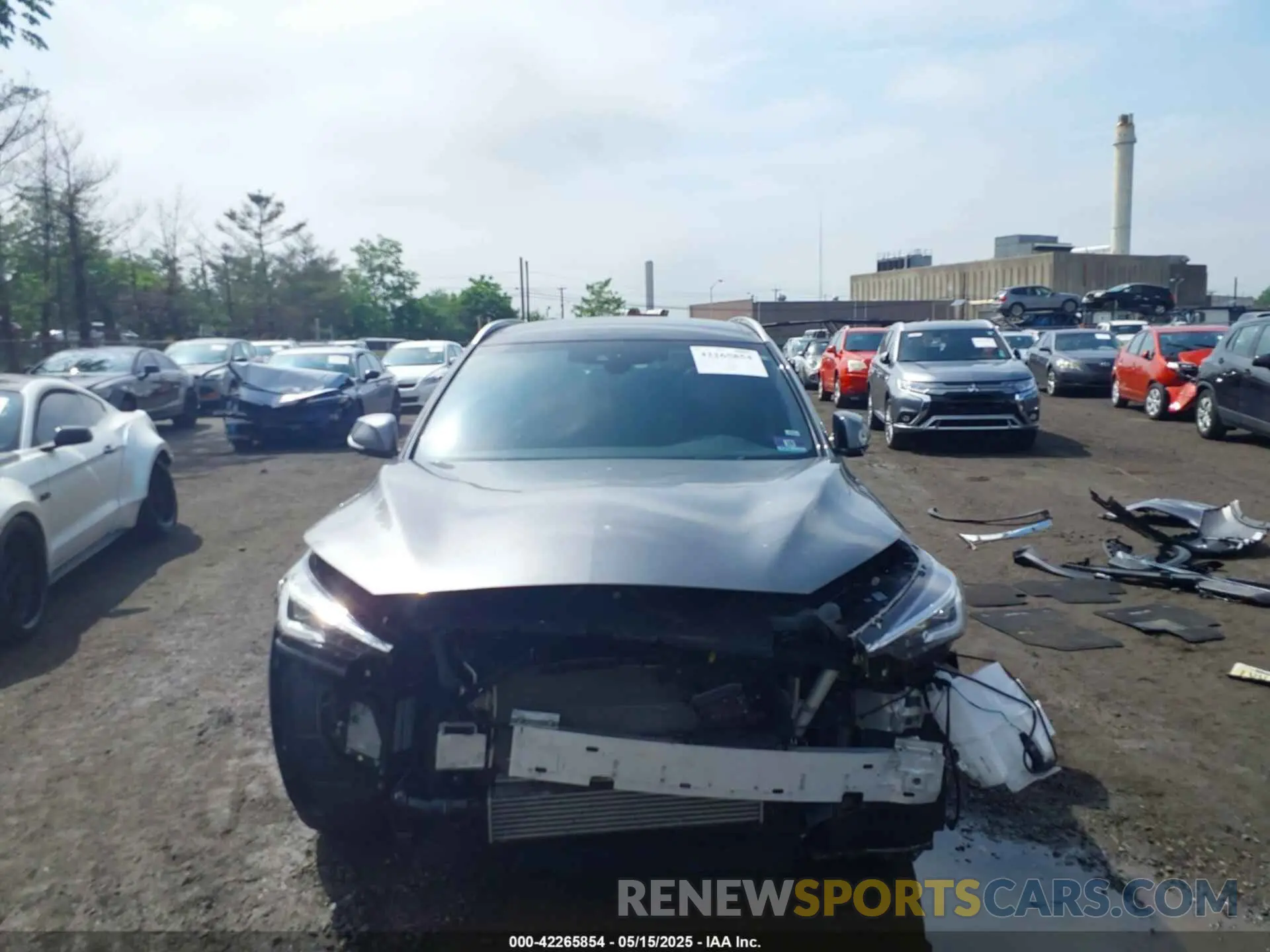 12 fotografías del automóvil dañado 3PCAJ5M3XKF114787 INFINITI QX50 2019