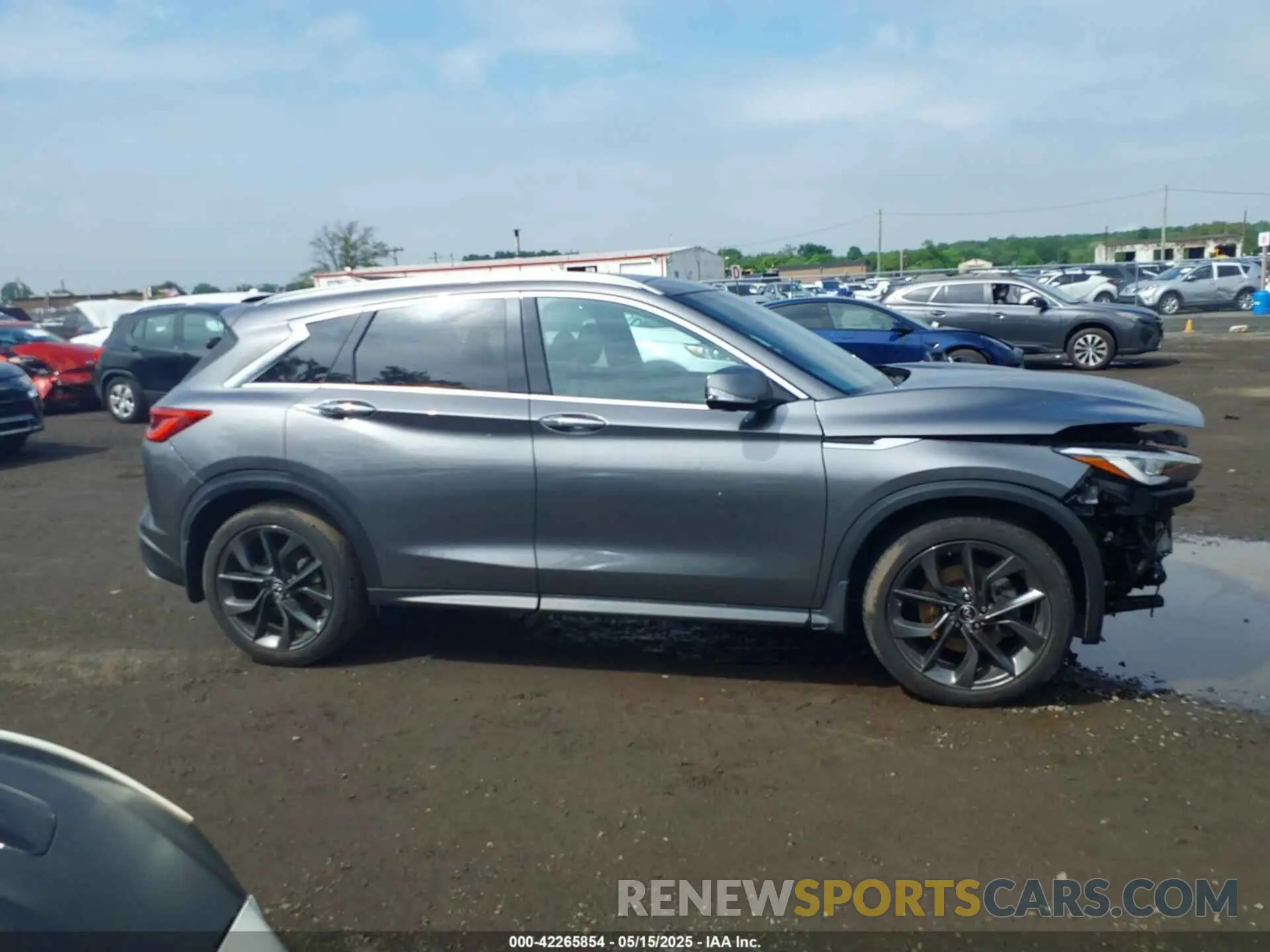 13 fotografías del automóvil dañado 3PCAJ5M3XKF114787 INFINITI QX50 2019