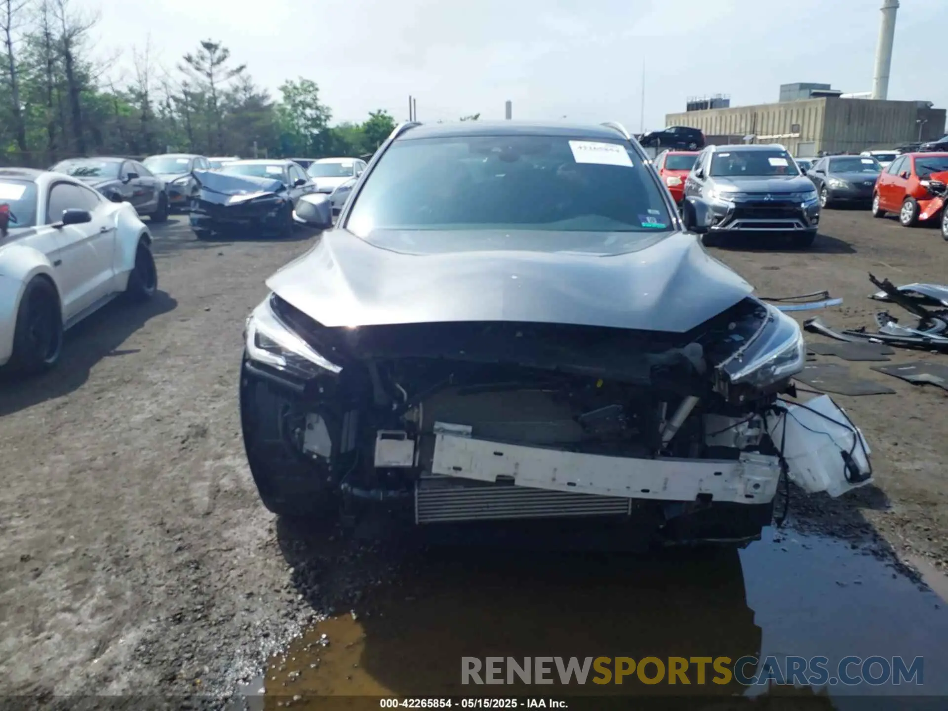6 fotografías del automóvil dañado 3PCAJ5M3XKF114787 INFINITI QX50 2019
