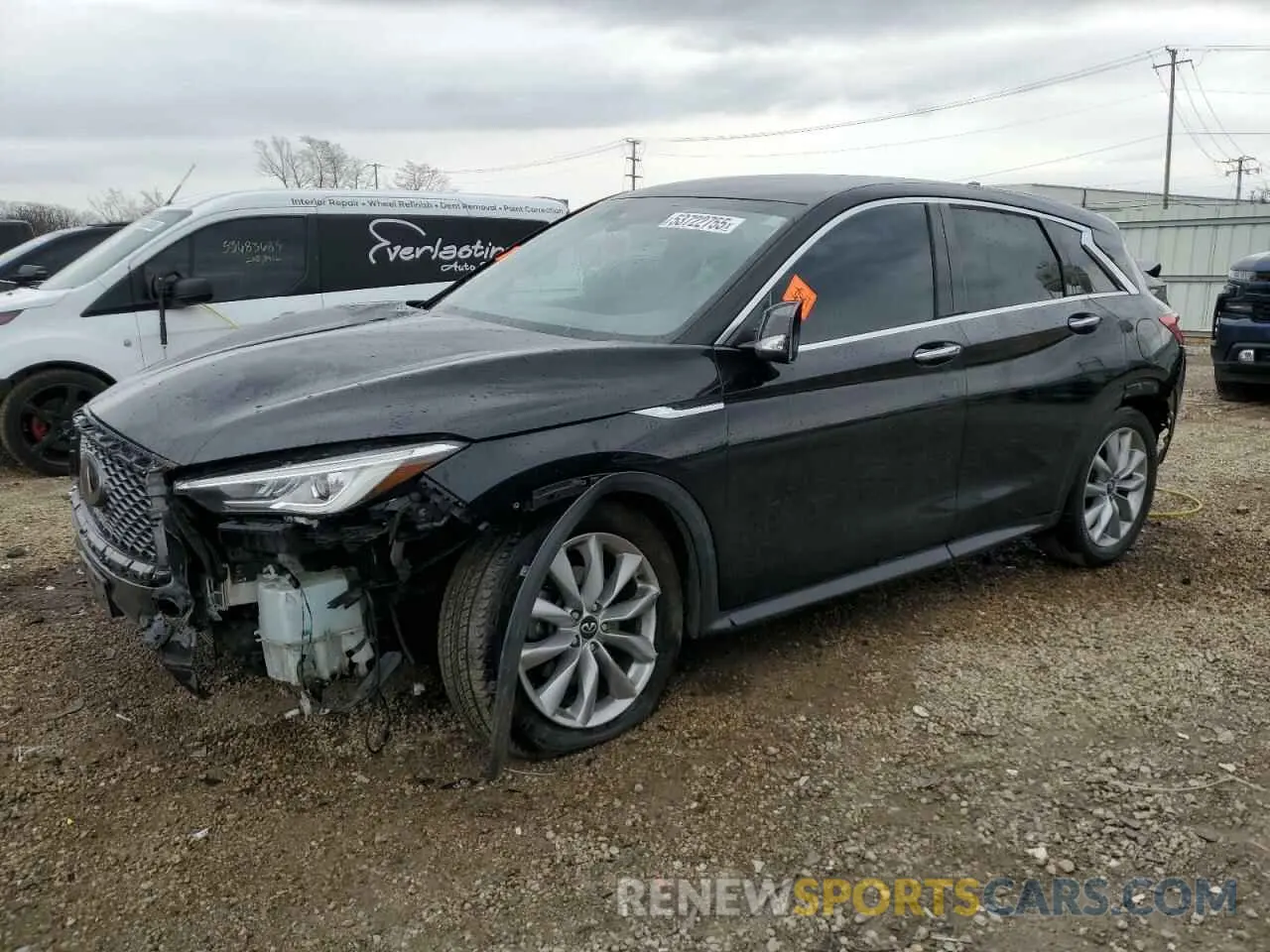 1 fotografías del automóvil dañado 3PCAJ5M10LF114300 INFINITI QX50 2020