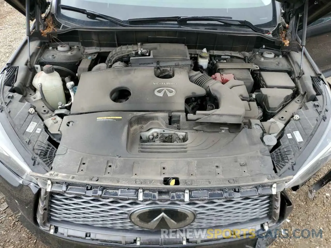 12 fotografías del automóvil dañado 3PCAJ5M10LF114300 INFINITI QX50 2020
