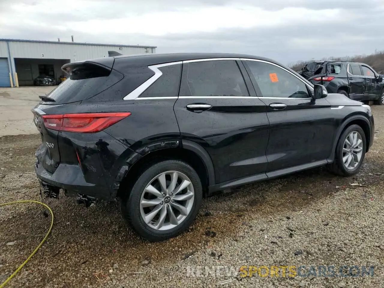 3 fotografías del automóvil dañado 3PCAJ5M10LF114300 INFINITI QX50 2020